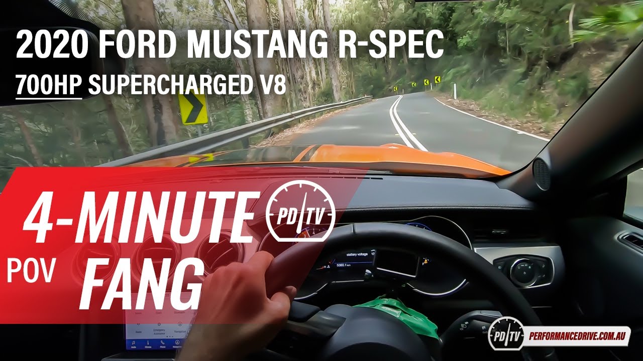 2020 Ford Mustang R-SPEC: Four-minute Fang (POV)