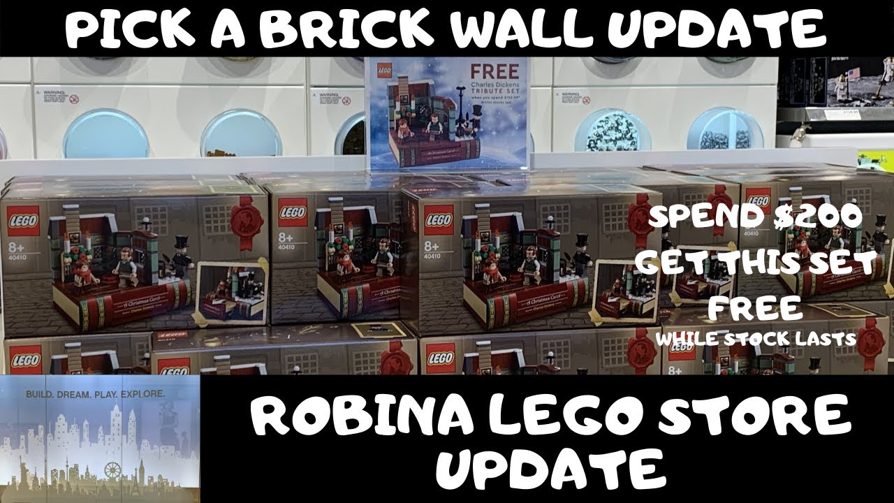 ROBINA LEGO STORE OCTOBER 2020 UPDATE - PICK A BRICK WALL UPDATE 2020