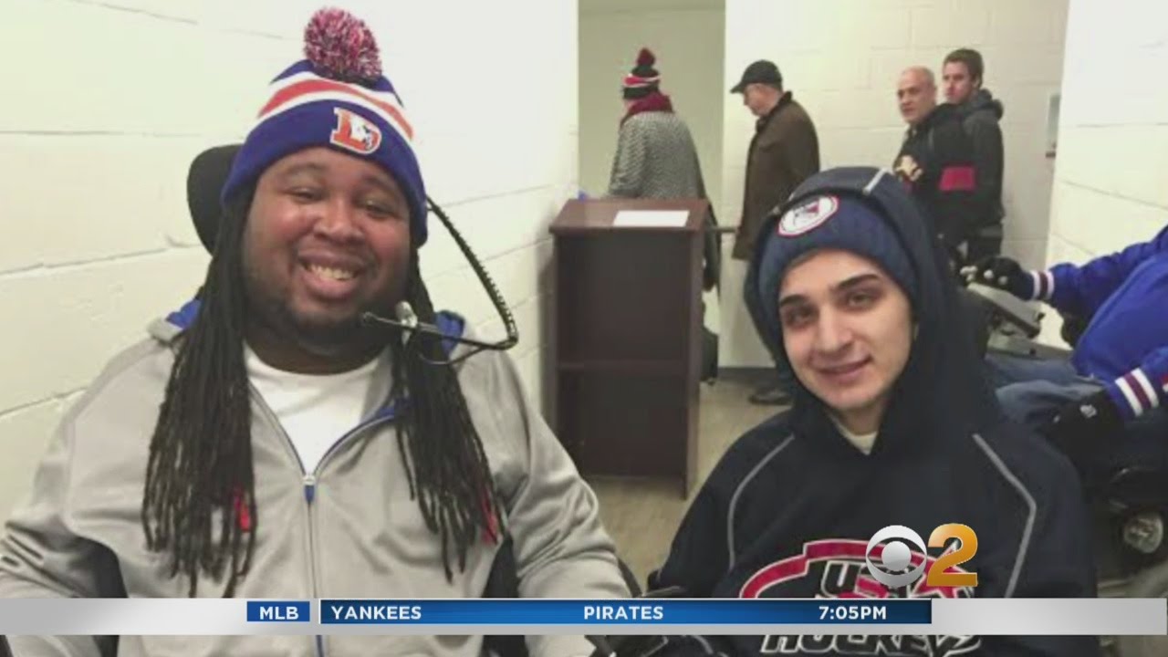 Paralyzed Hockey Player Fights To Get Back On His Feet