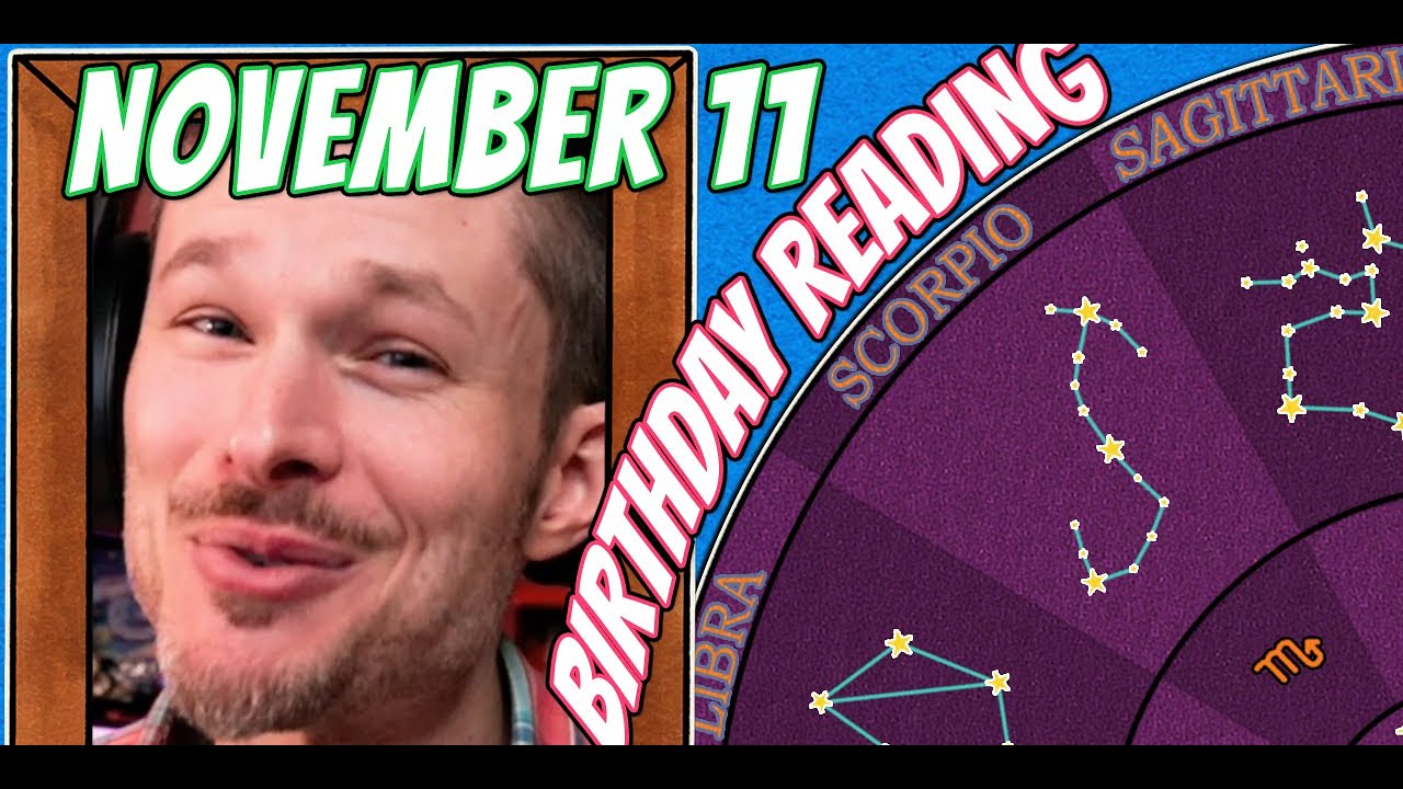 'Secret Language of Birthdays' November 11 Birthday Reading 🎁