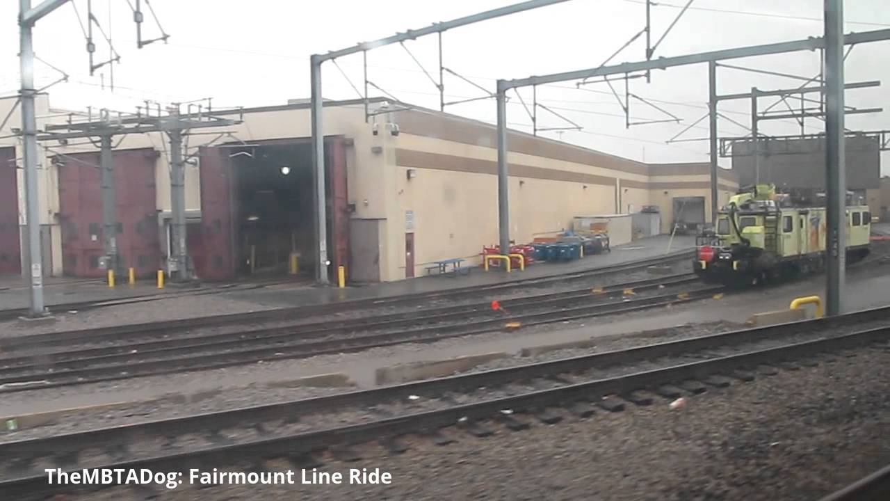 TheMBTADog: MBTA Fairmount Commuter Rail Line Ride