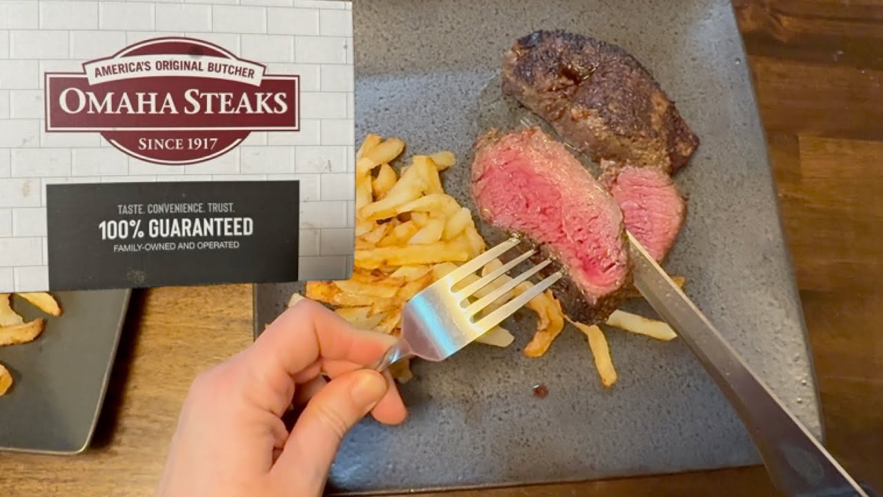 Omaha Steaks For Dinner