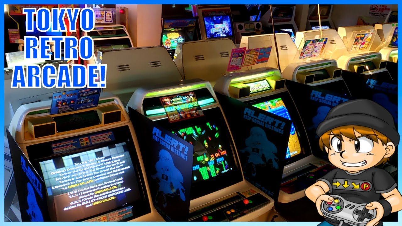 Tokyo's BEST Retro Game Arcade!
