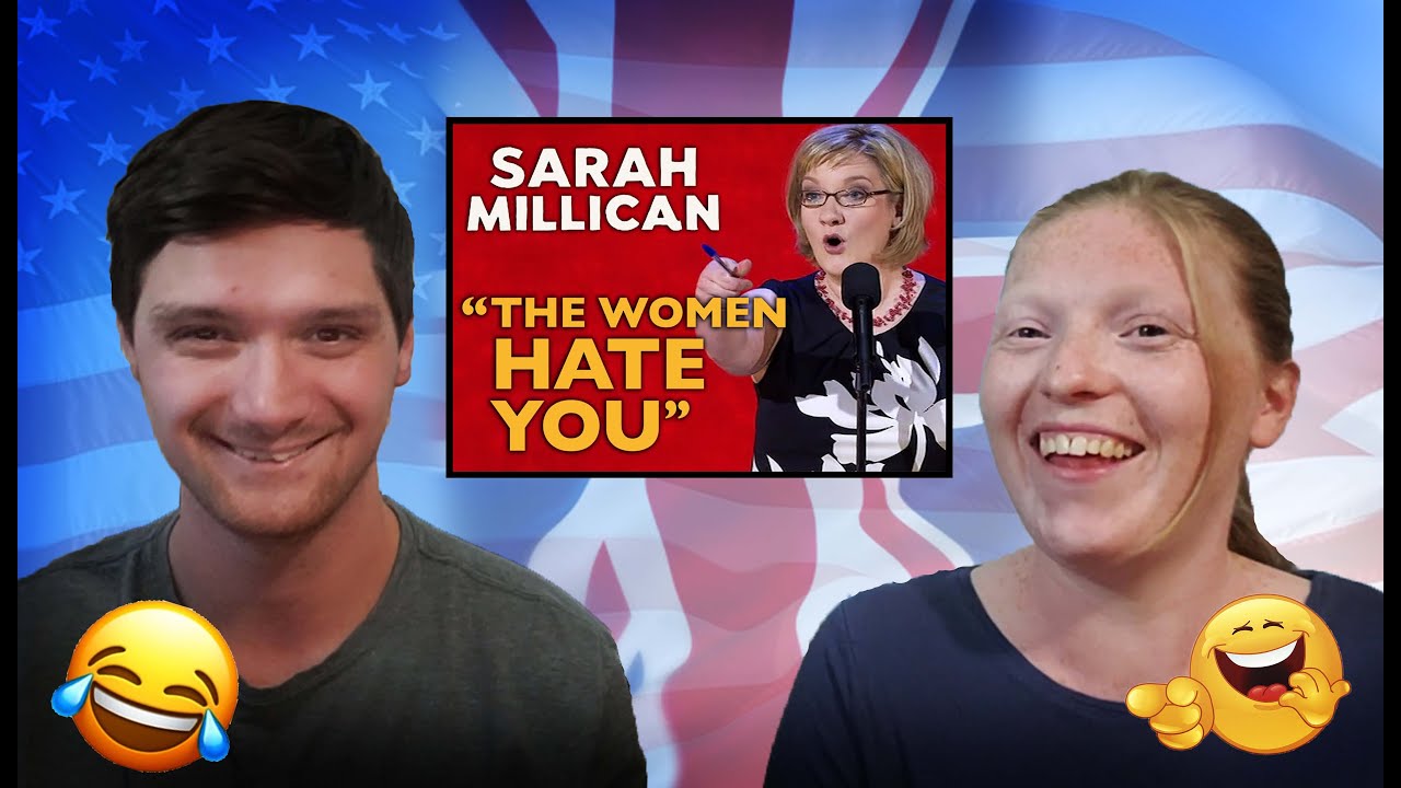 Americans React to Sarah Millican Men versus Women