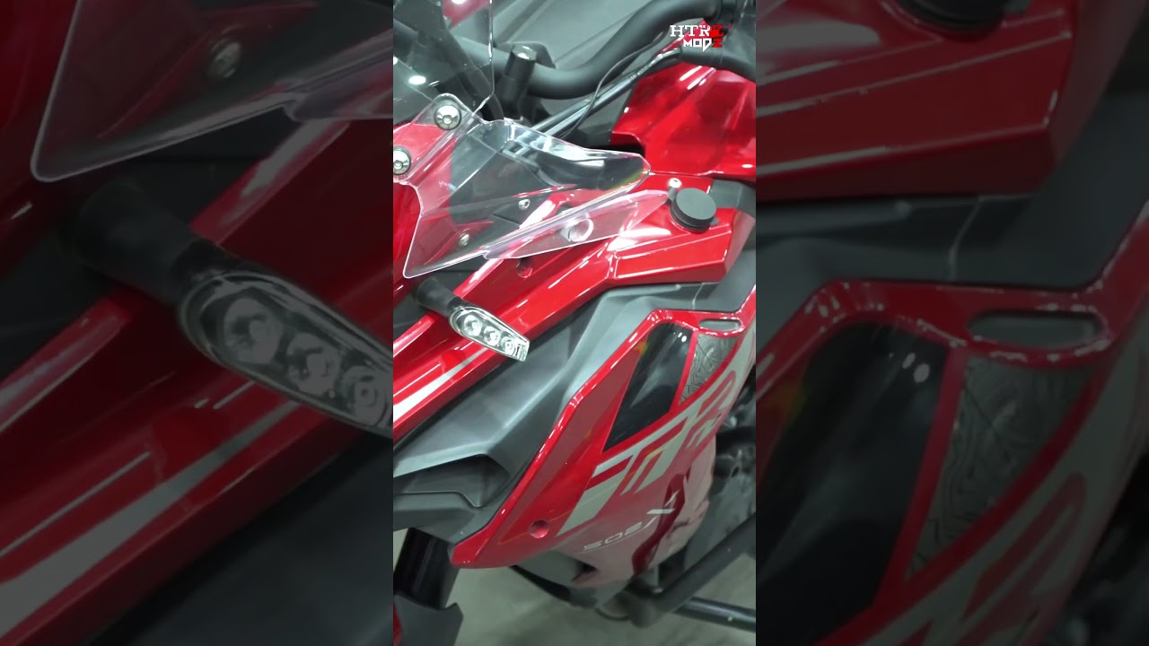 BENELLI | Accessories fitting | Htrzmodz Bangalore #bangalore #new #ride #riders #benelli #reels