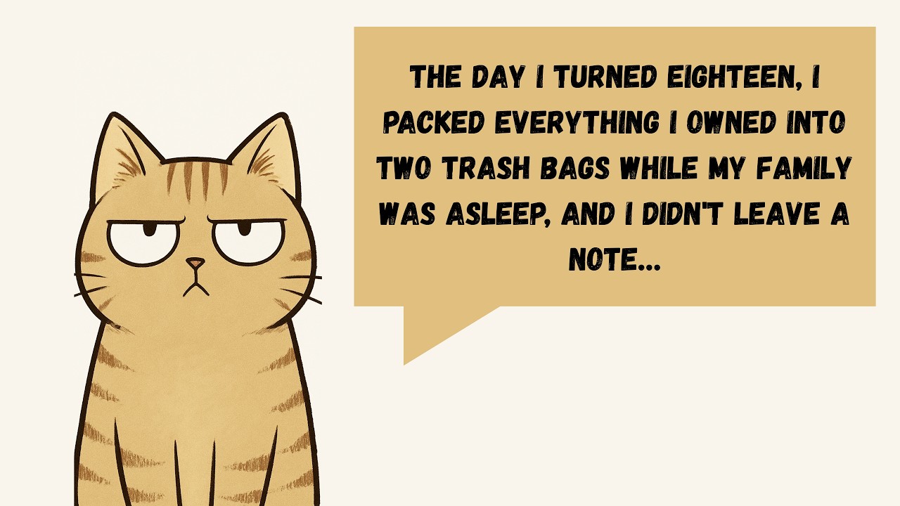 I Left Home at 18 With Two Trash Bags — And Never Looked Back...