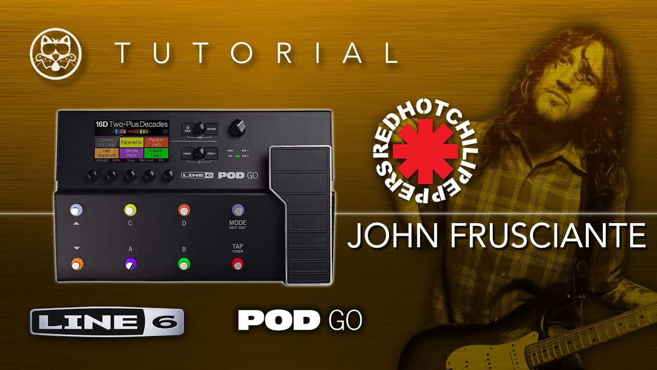 LINE 6 POD GO! Red Hot Chili Peppers - John Frusciante... EN ESPAÑOL!