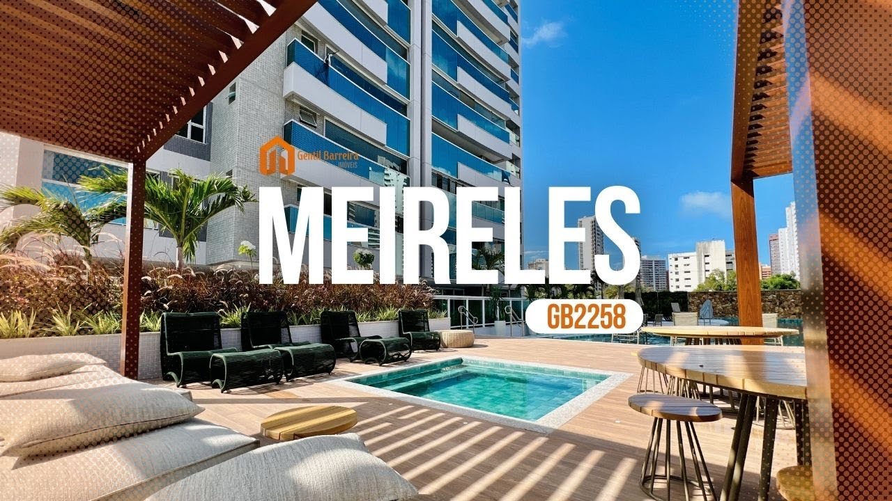 Artiz, Meireles: 188m², 4 Quartos, 4 Suítes, 5 Banheiros, Lazer Completo. [cod.GB2258]
