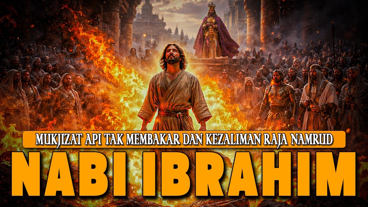 Bagaimana Allah Berikan Mukjizat Nabi Ibrahim? Saat Terbakar Oleh Raja Namrud Yang Zalim!