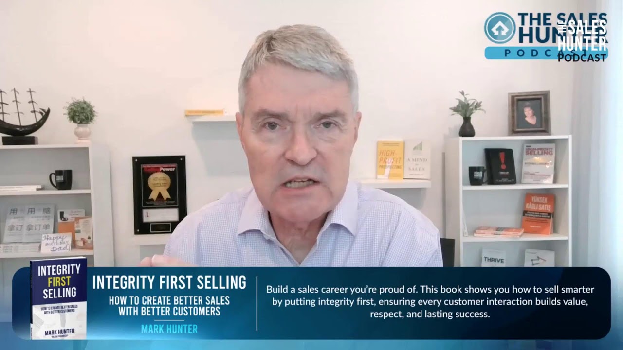 The Sale is Made in the Follow-Up, The Sales Hunter Podcast