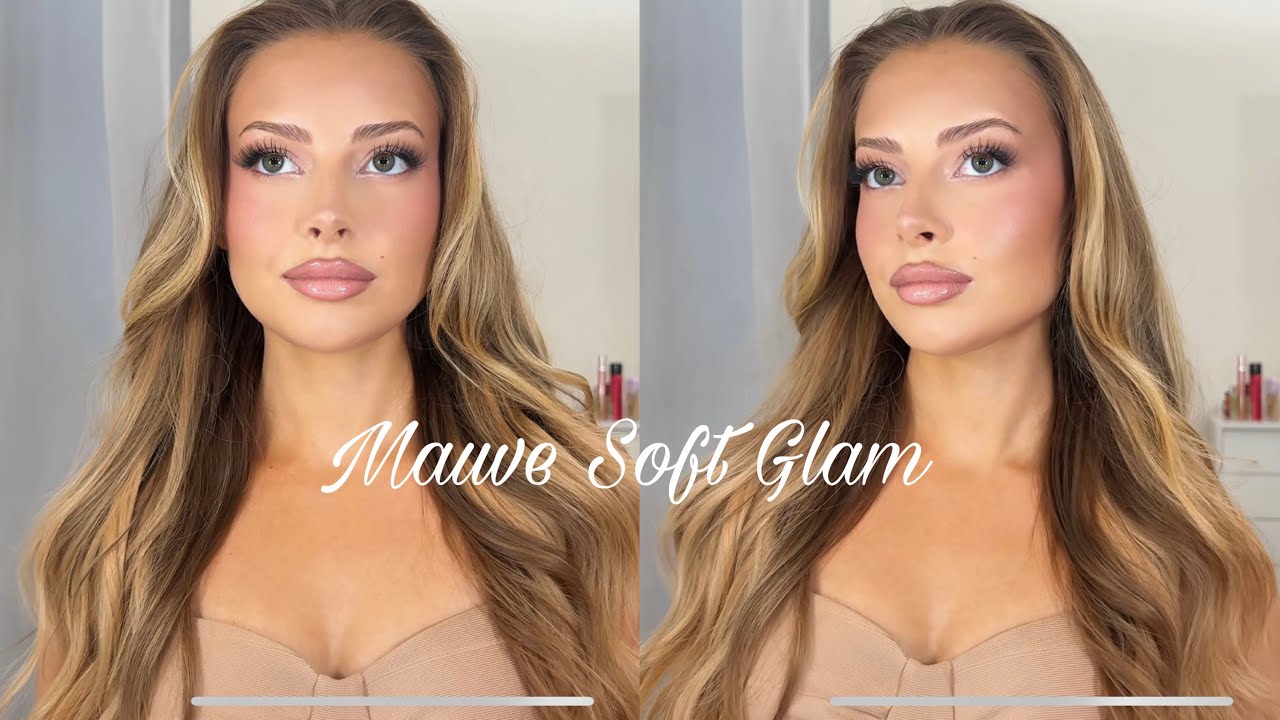 Mauve Soft Glam Makeup Tutorial | The Girl Next Door Makeup 💘