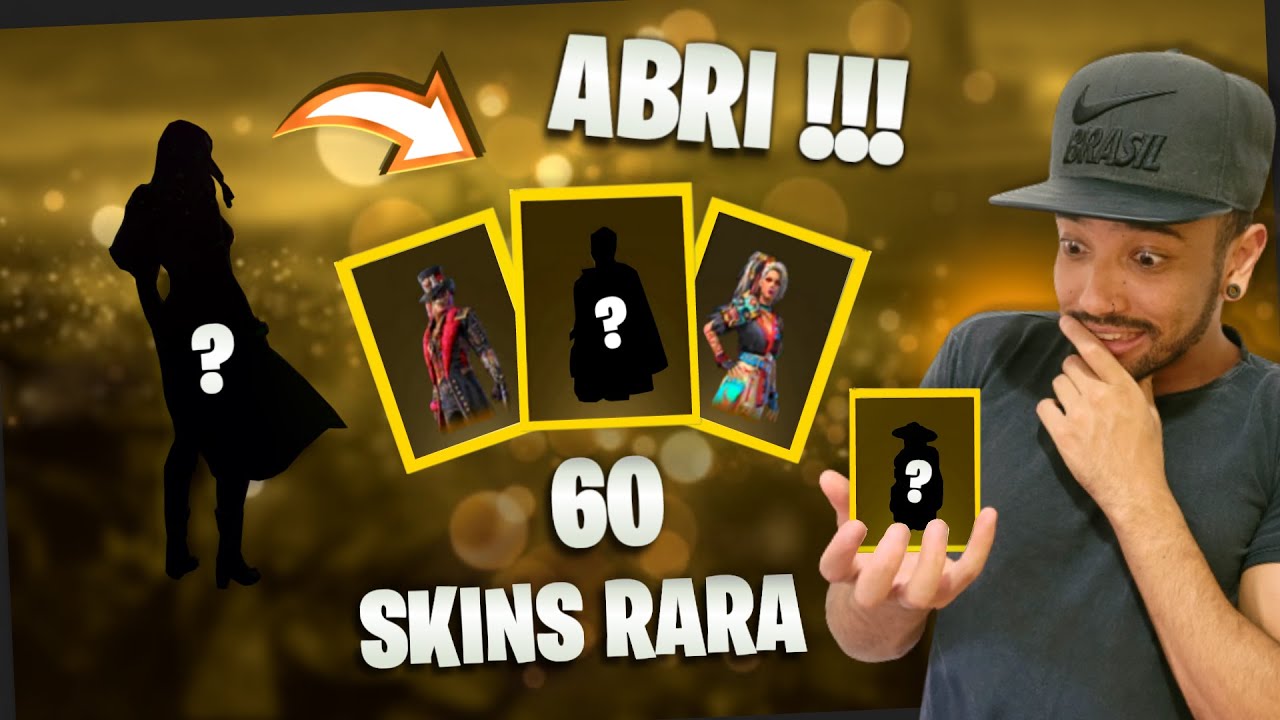 ABRINDO MUITOS PACOTES COM SKINS RARAS QUE JUNTEI POR 1 ANO E MEIO | SÓ SKIN RARA, OLHA ISSO!