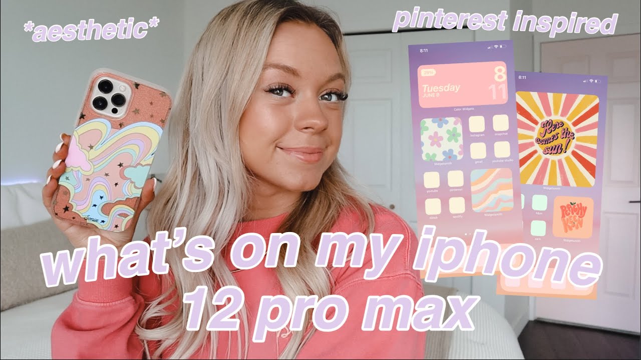 WHATS ON MY IPHONE 12 PRO MAX