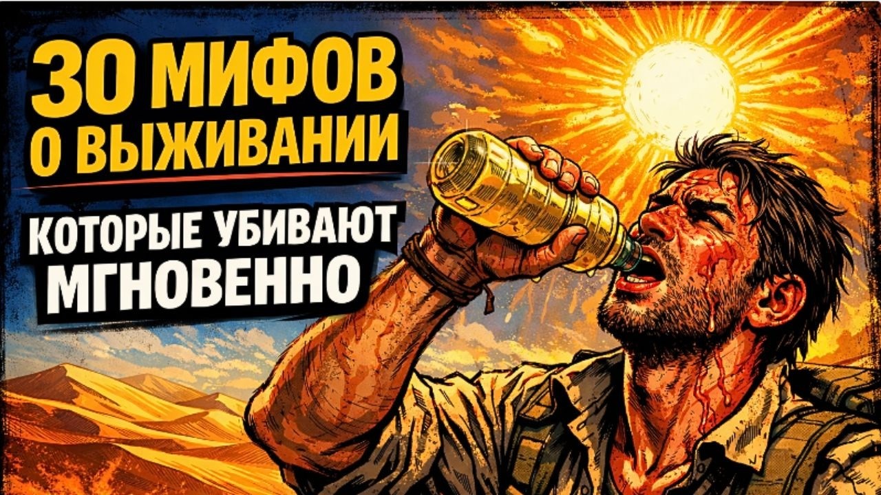 30 МИФОВ о Выживании, которые УБИВАЮТ за секунды!