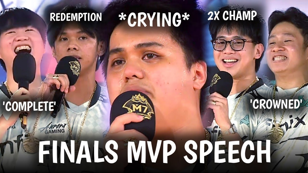 LIGHT EMOTIONAL FMVP SPEECH! YUE IS NOW A CROWNED KING | AURORA PH INTERVIEW AFTER WINNING M7