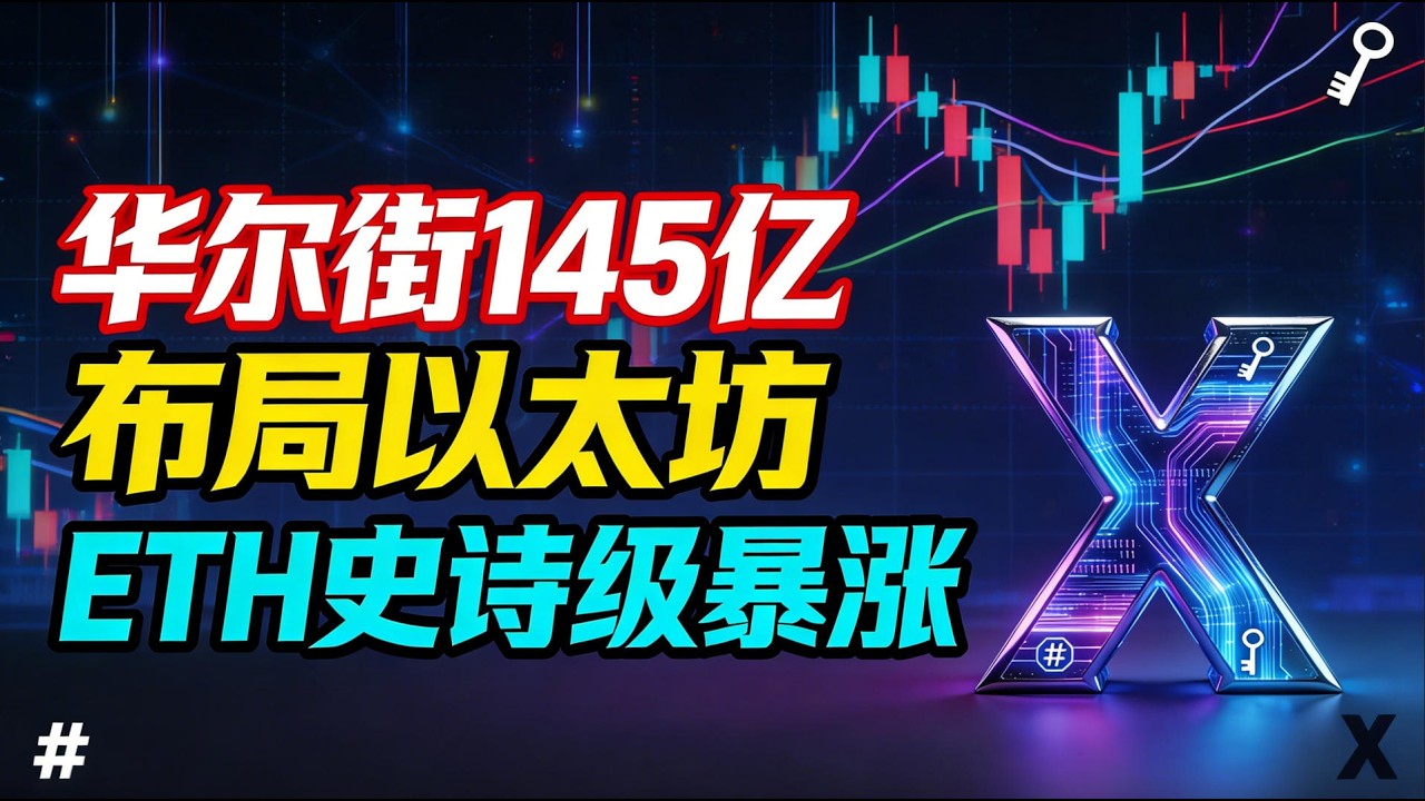华尔街145亿美元出逃！贝莱德、摩根大通布局以太坊！ETH迎来史诗级暴涨？