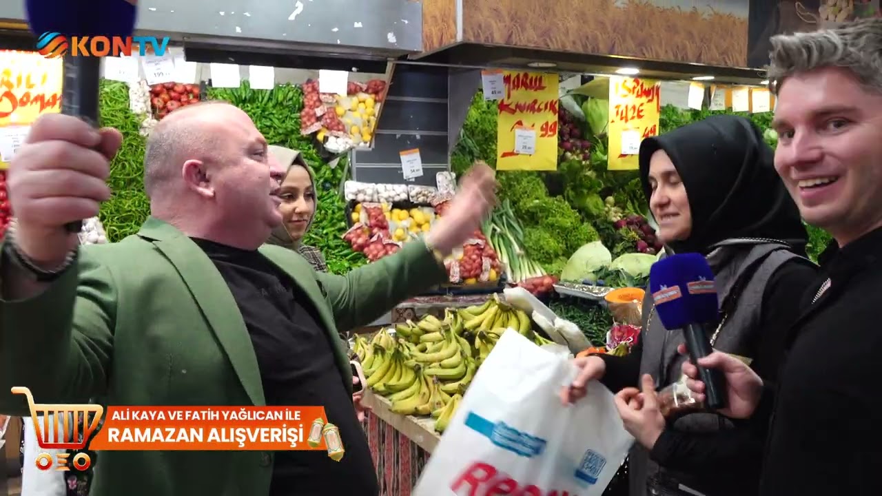 ALİ KAYA ve FATİH YAĞLICAN İLE RAMAZAN ALIŞVERİŞİ  14  14 MART 2025
