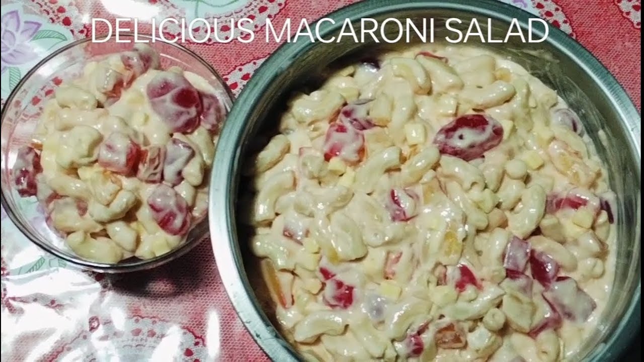 Super Creamy Macaroni Salad with Mayonnaise