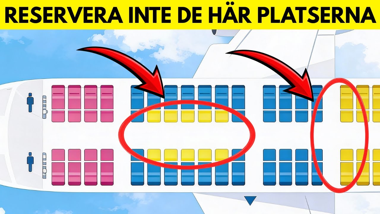 Det bästa flygplanssätet kostar INTE mer (och nästan ingen vet om det) | Tips för resor