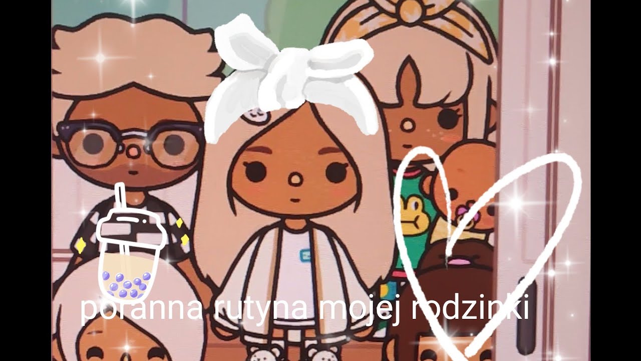 poranna rutyna mojej rodzinki w toca boca🧼🛀🏻✨