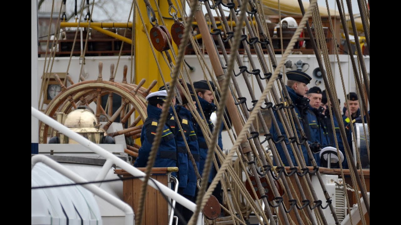 Gorch Fock verlässt Kiel zur 175. Auslandsausbildungsreise