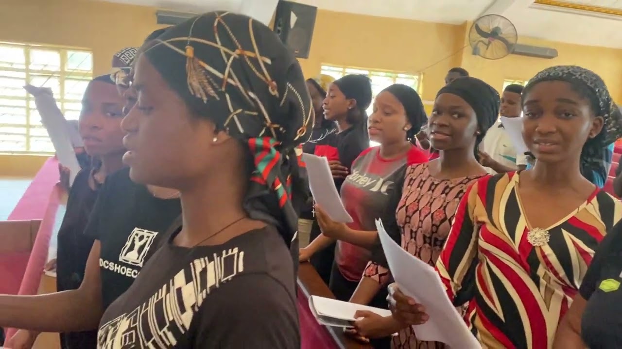 Calm Me Lord by Margaret Rizza and David Adam, sung by @stalbertchoir_uniben