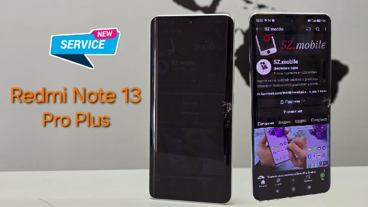 Xiaomi Redmi Note 13 Pro Plus na Velikom Servisu Zamena Ekrana. #xiaomi
