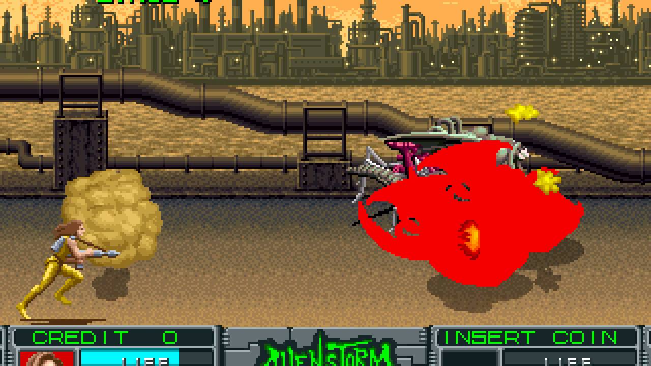 Alien Storm Longplay (Arcade) [60 FPS]
