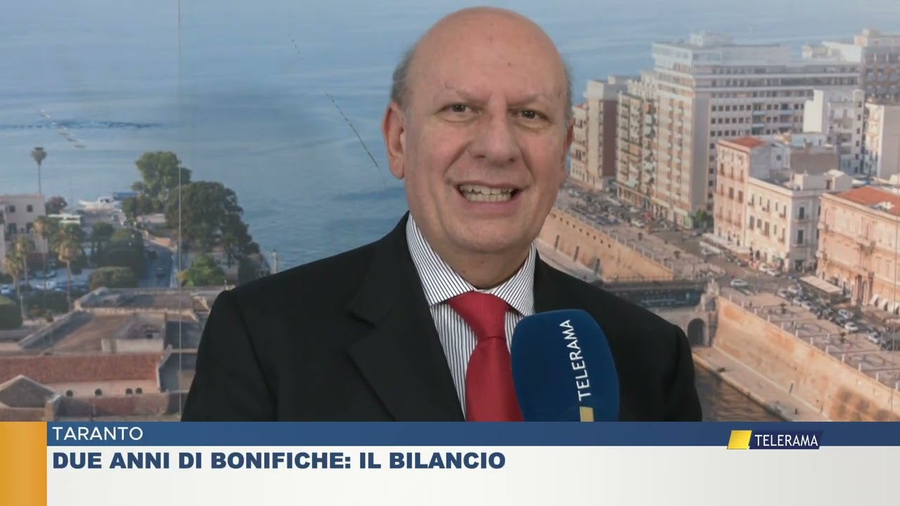 TARANTO. due anni di bonifiche: il bilancio