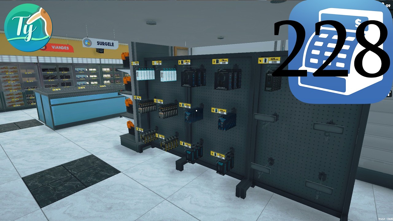 Supermarket Simulator #228: DLC essentiel terminé… place au DLC électronique !