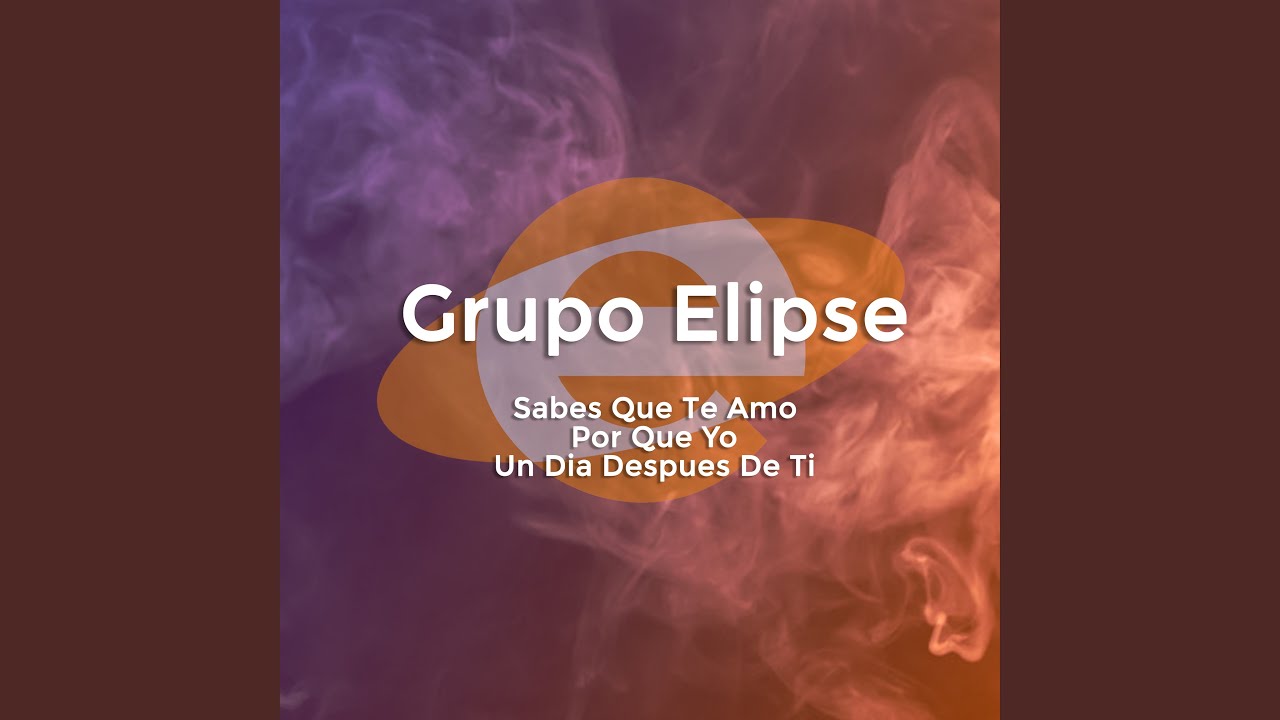 Sabes Que Te Amo, por Que Yo, un Dia Despues de Ti
