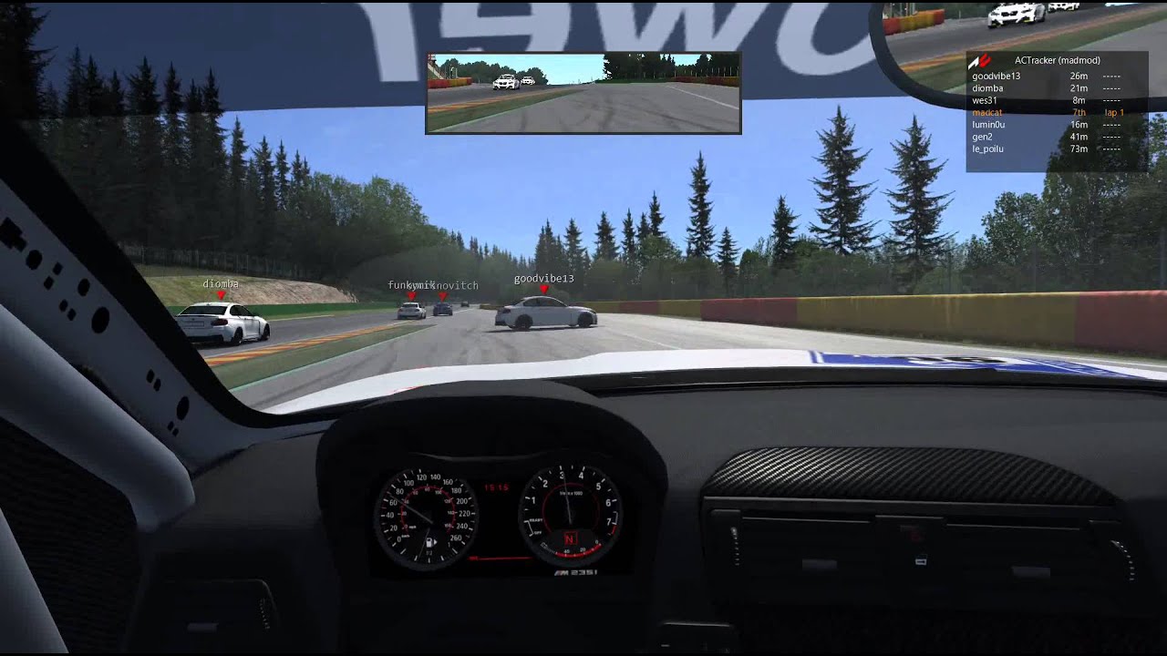 Assetto Corsa - HFR champ. S3R4 (spa) - Goodvibe crash