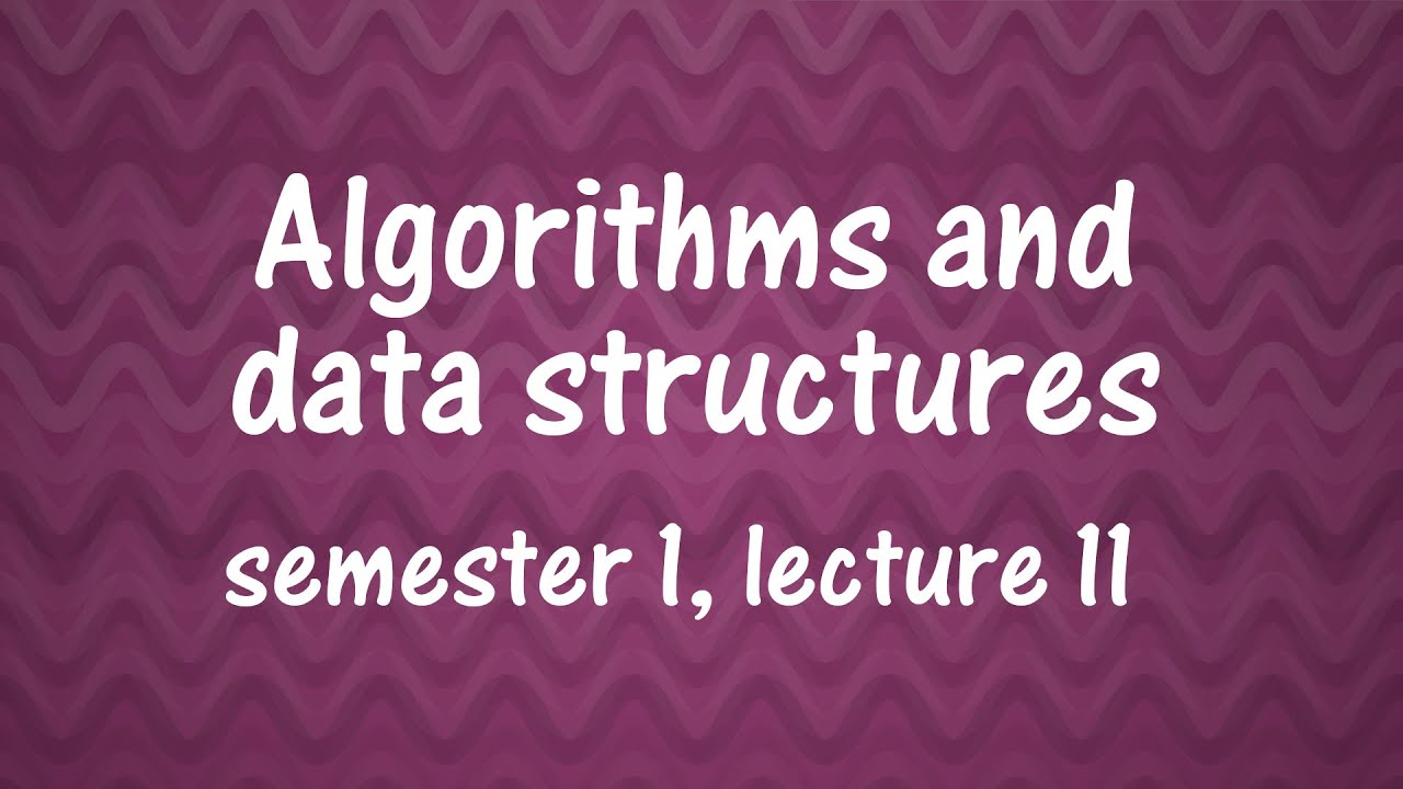 A&DS S01E11. Dynamic programming. Part 2
