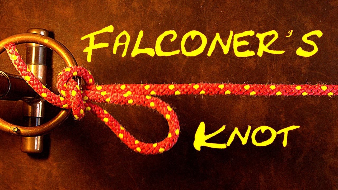 How to Tie the Falconer's Knot - Tying a Knot with One Hand