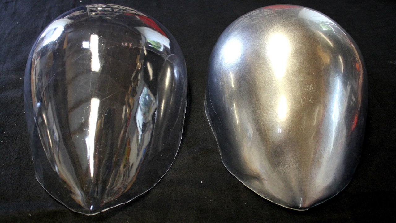 COSPLAY CLEAR VISOR TUTORIAL - HALO VISOR BLANK