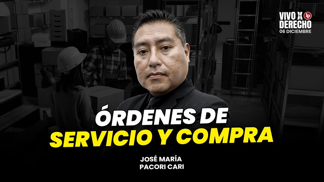 &Oacute;RDENES de SERVICIO y COMPRA | Otros&iacute; con Jos&eacute; Mar&iacute;a Pacori