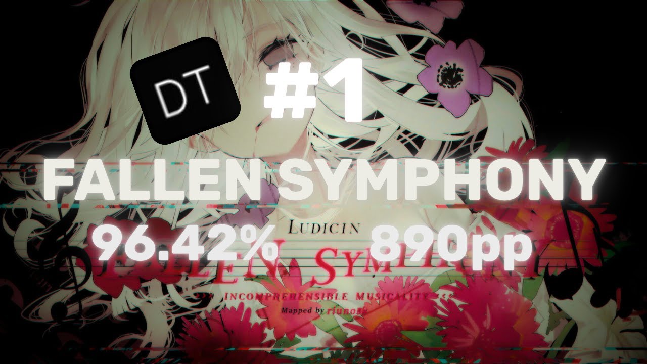 Osu!mania - Fallen Symphony DT First Ever 96%