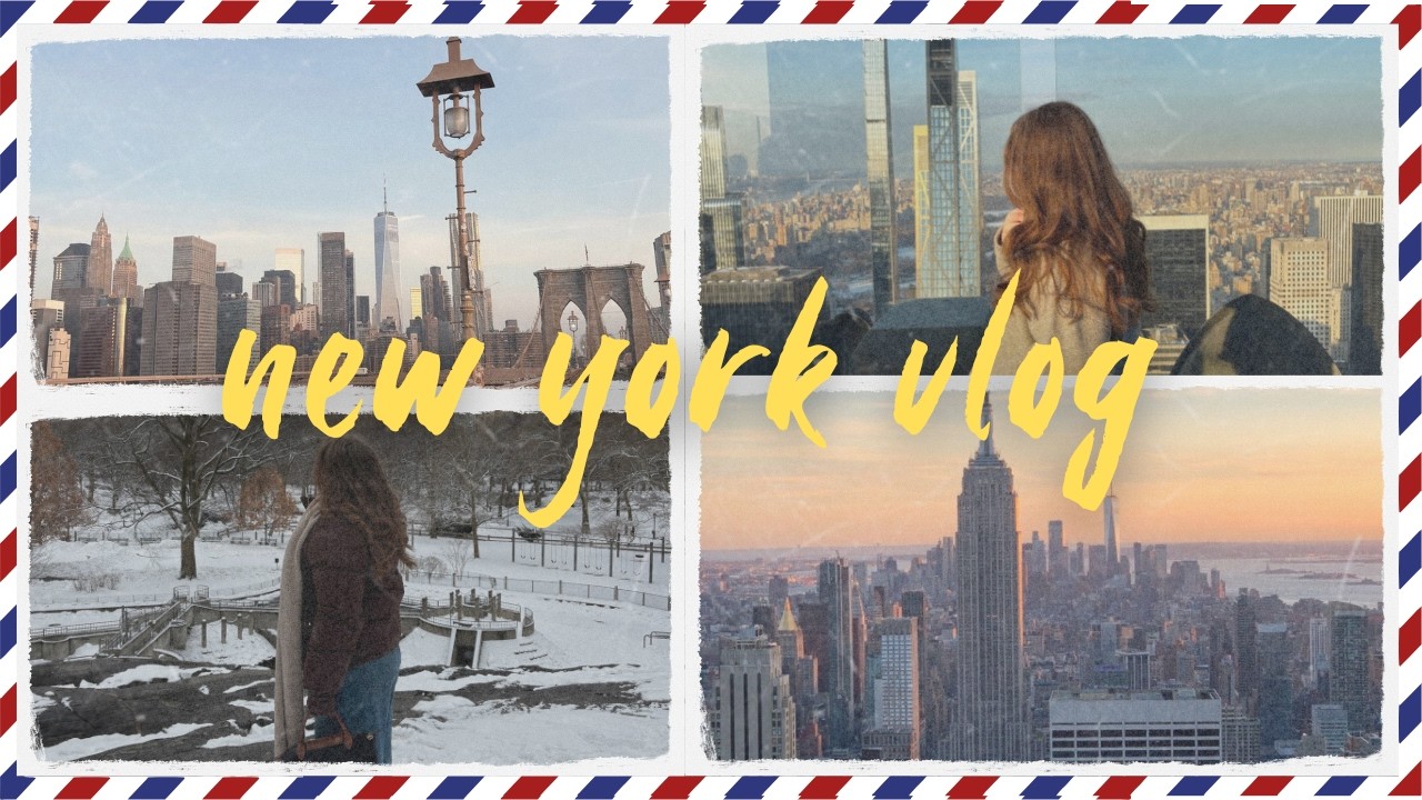 Mein erstes Mal in NEW YORK!🗽🚖  NYC Travel Vlog