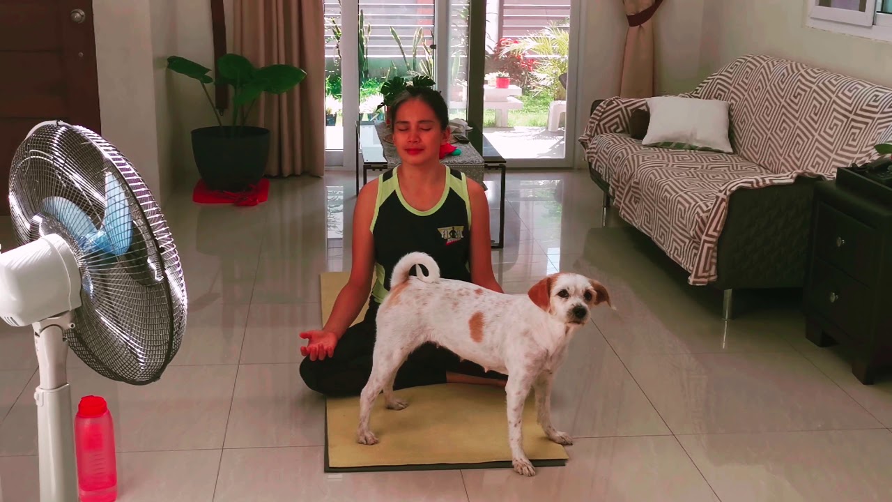 Yumi Distracting My Yoga