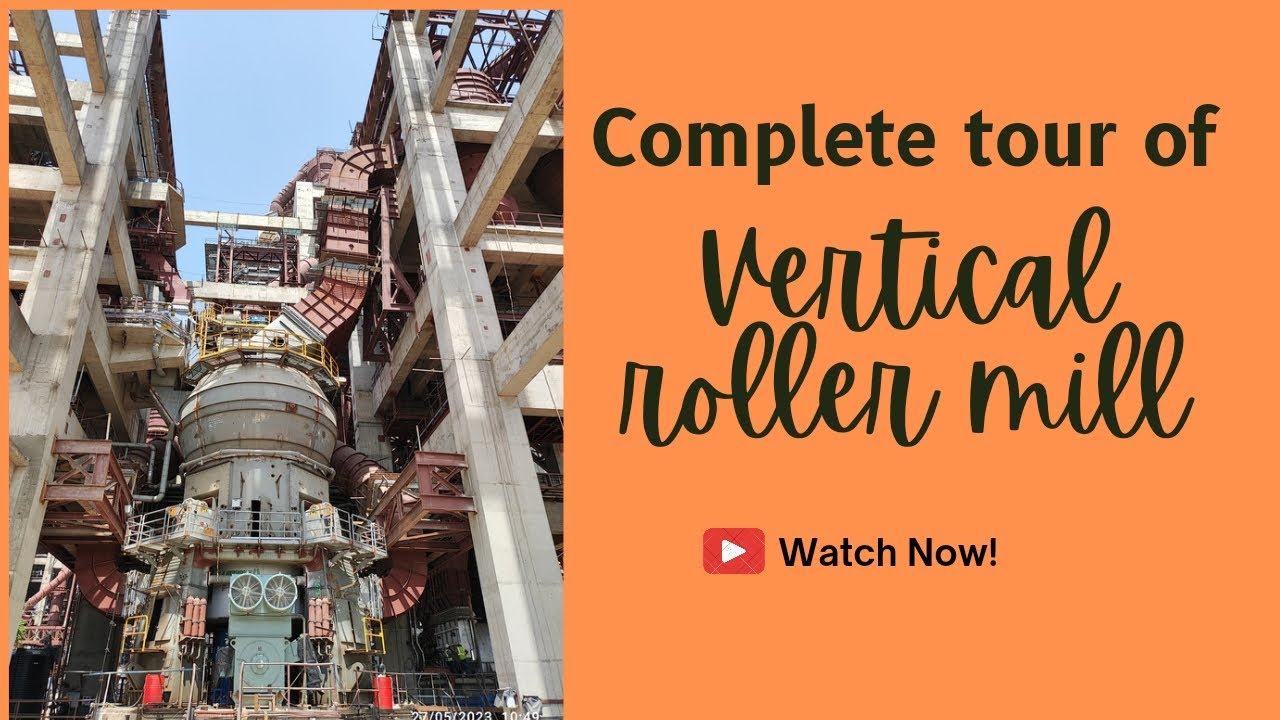 Vertical roller mill: Complete information in 1 video. #vrm #trending #roller #cement