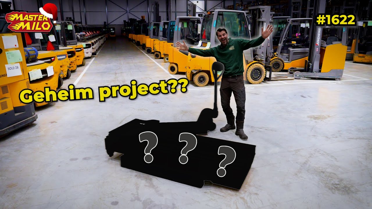 Geheim project ophalen bij Jungheinrich heftrucks ! #1622