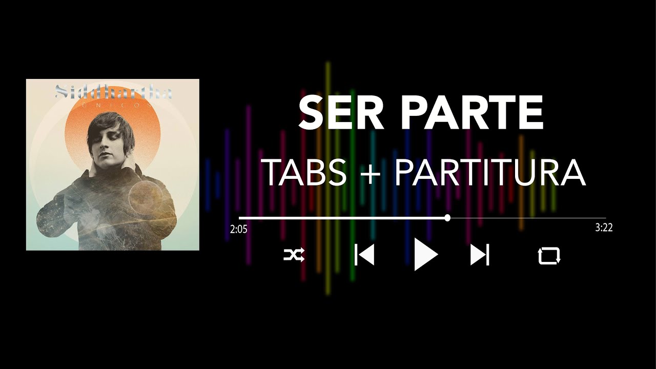 Siddhartha - Ser Parte (Bass Cover/Tabs + Partitura + Acordes)