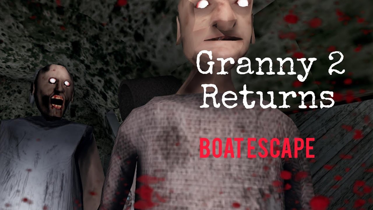 Granny 2 Returns| Hard Mode| Boat Escape| Day 5| Grandparents's guns| Smarter Enemies 