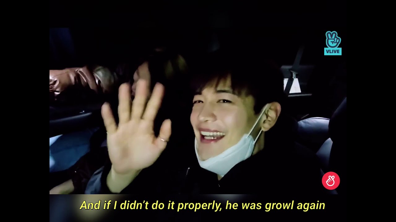[Shinee Vlive]TAEMIN is snitching on MINHO to us😂 민호 고자질하는 탬니😂