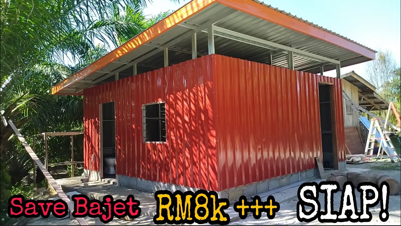 Buat Rumah Kebun Kos Rendah RM8k +++ | Rumah kebun Mewah
