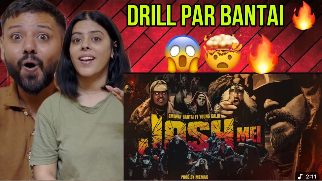 EMIWAY BANTAI X YOUNG GALIB - JOSH MEI | (PROD BY MEMAX) | OFFICIAL MUSIC VIDEO REACTION