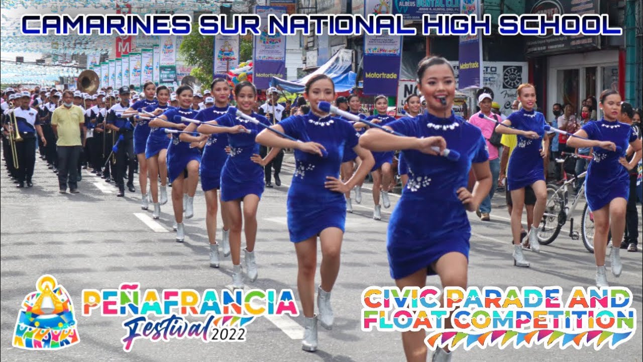 Camarines Sur National High School Marching Band | Peñafrancia Festival 2022 - Civic Parade