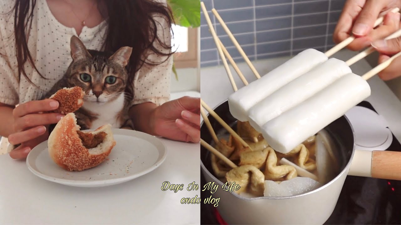 감기에 걸렸지만 입맛은 살아있는..일상,우엉샌드위치,야끼소바빵