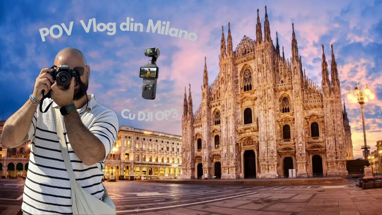 Explorând Milano în tăcere – Osmo Pocket 3 FPV | 4k