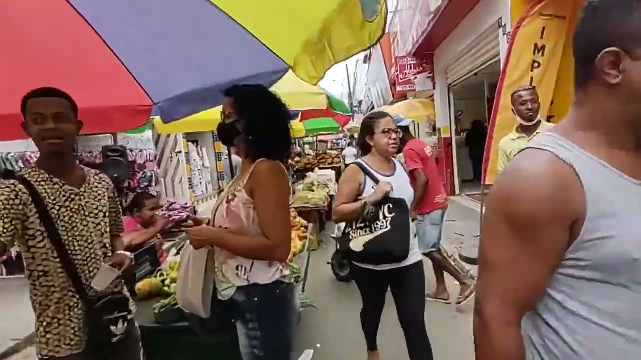Serrinha Bahia mostrando o centro da cidade